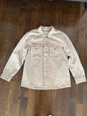 Citizens Of Humanity Beige Jean Overshirt